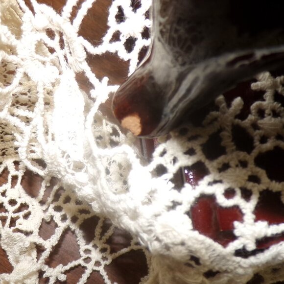 Vintage Japanese Red Ware Hand-painted  Teapot - Picture 13 of 13